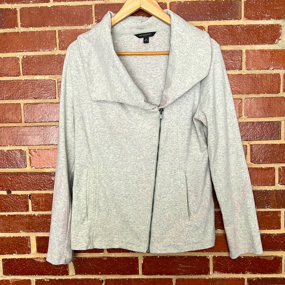 Banana Republic Zip-up Sweatshirt, size Medium